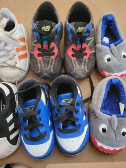 Vans Adidas Reebok New Balance Size 4 And 4.5 C for Sale in Moreno Valley CA OfferUp