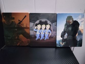 Xbox Steelbook Bundle - Halo Infinite, Fallout 76 and COD Black Ops 6