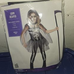 Girls Grim Reaper Costume 