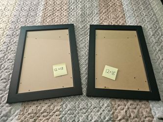 2, Black 12"x18" Frames
