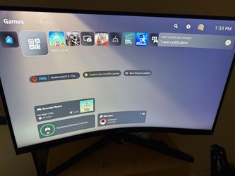 Samsung curve monitor