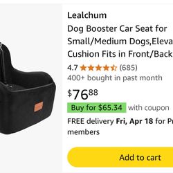 Dog CarSeat and Stroller 