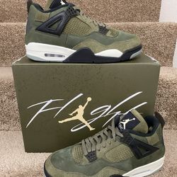 🔥Jordan 4 Retro SE Craft medium Olive🔥 size 12M 