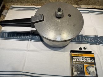 Pesto 4 Quart Pressure Cooker Used Very Good 