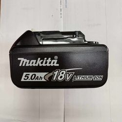 Makita New Battery 5.0 Ah 18v 