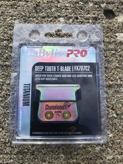 BaByliss Pro ChameleonFX Replacement Titanium Deep Tooth T-Blade