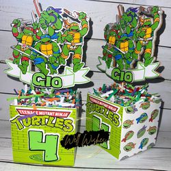 Ninja Turtle Centerpieces