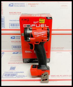 M18 FUEL GEN-3 18V Lithium-Ion Brushless Cordless 3/8 in. Compact Impact Wrench with Friction Ring (Tool-Only)
