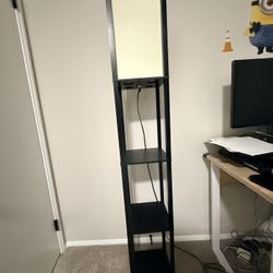 Floor Lamp With Shelves