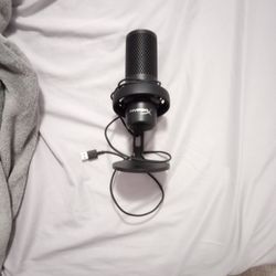 HyperX DuoCast – RGB USB Condenser Microphone for PC, PS5, PS4, Mac, Low-profile Shock Mount, Cardioid, Omnidirectional, Pop Filter, Gain Control, Gam