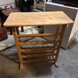 Wood Wine Rack