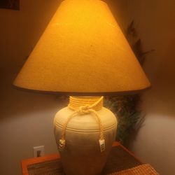 Large 26" Tall Heavy Resin Table Lamp