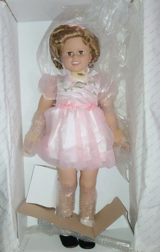 Shirley Temple Playpal Doll 33" Tall Danbury Mint
