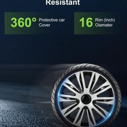 SCITOO Premium 16” Hubcaps – Set of 4 HONDA CIVIC ACURA NISSAN CHEVY NEW IN BOX