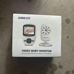 ANMEATE Video Baby Monitor w/ Camera & Screen