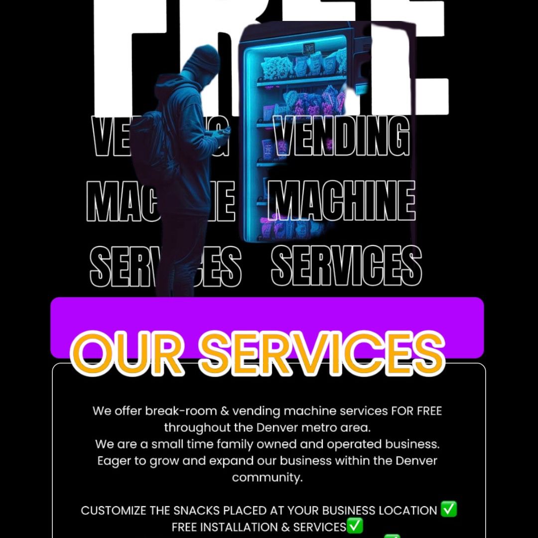 FREE vending Machine Service 