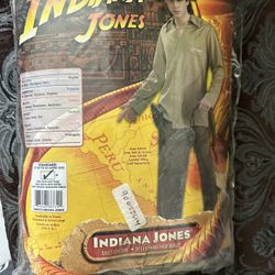 Indiana jones Costume - Kids - Medium - Shirt, Pants And Hat
