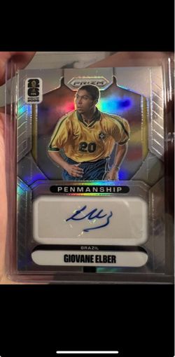 Giovane Elber Prizm FIFA World Cup 2026 Auto Card