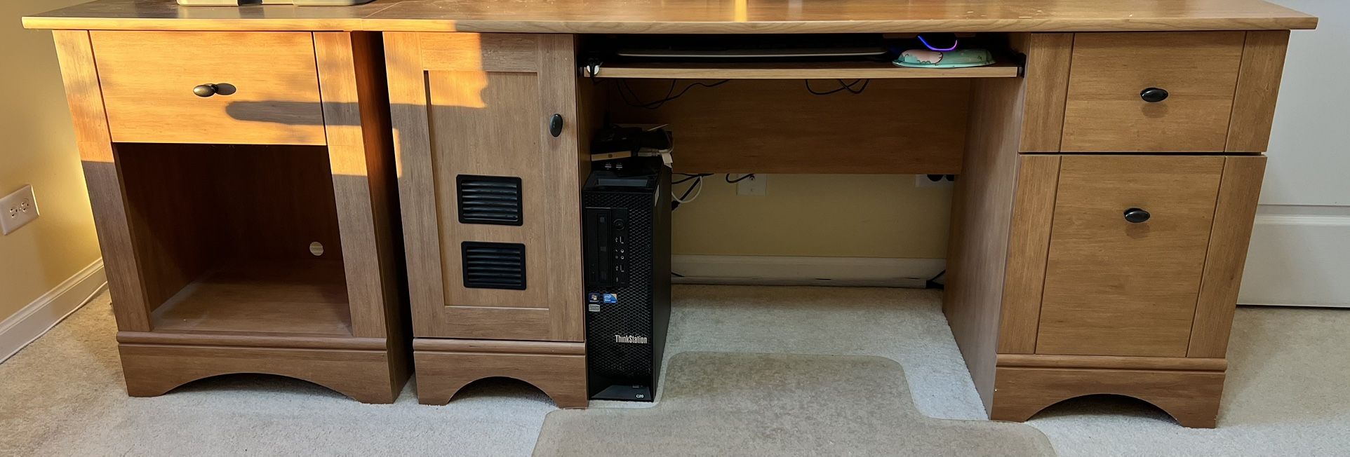 Computer Desk And Printer Stand