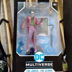 Mcfarlane DC Multiverse Batman : Three Jokers. The Joker The Clown 