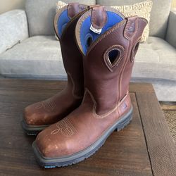 Steel Blue Men’s Steel Toe Waterproof Men’s Work boot Size 12