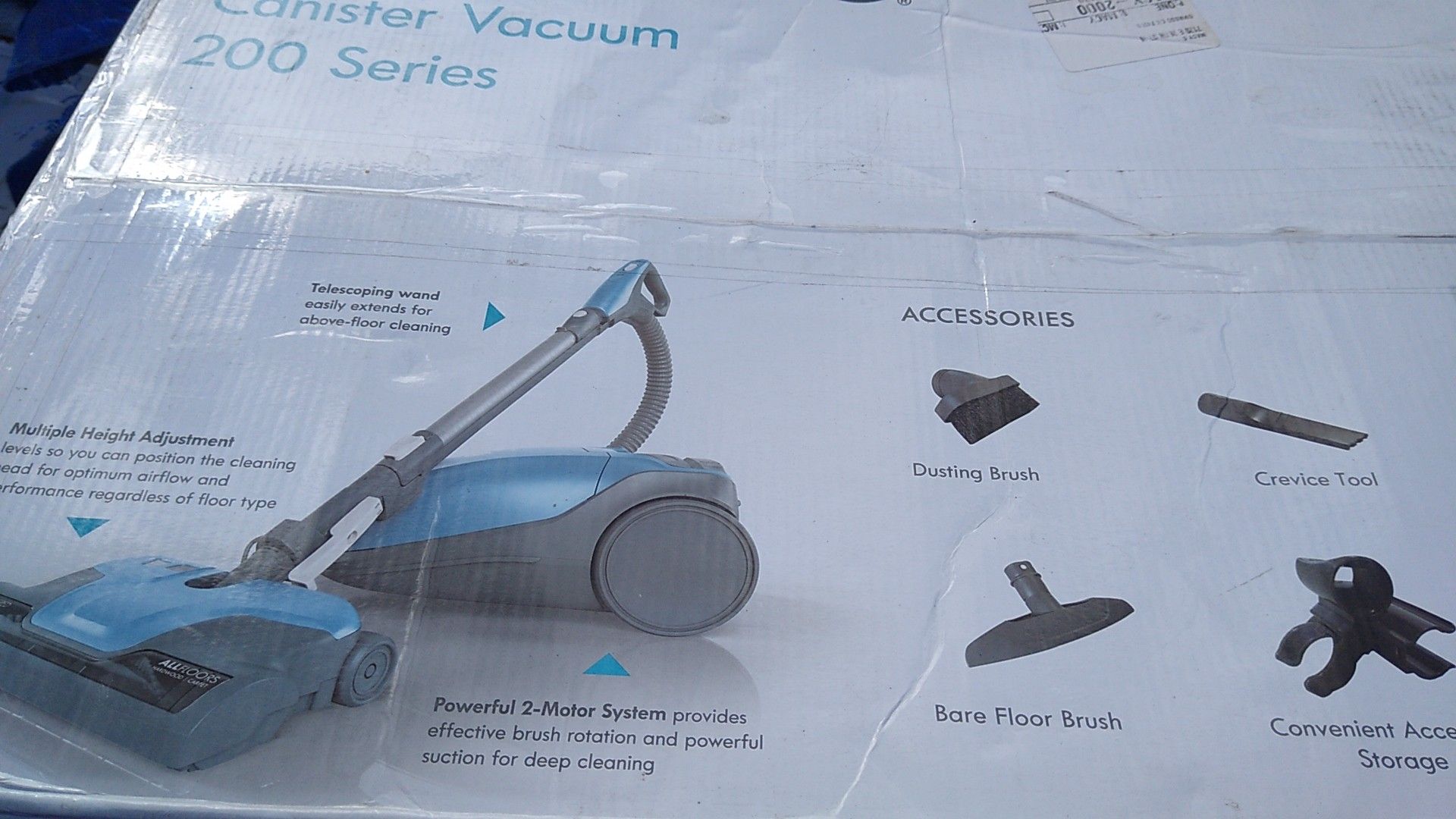 Kenmore canister vacuum 200 series