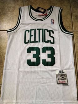 Larry Bird Celtics jersey stitched