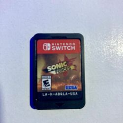 Sonic Forces Cartridge for Nintendo Switch No Case