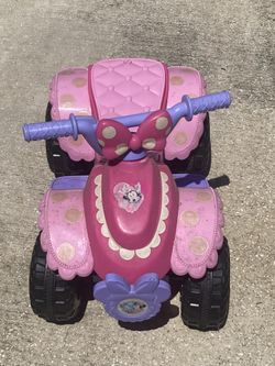 Motorized Children’s Minnie Mouse Quad