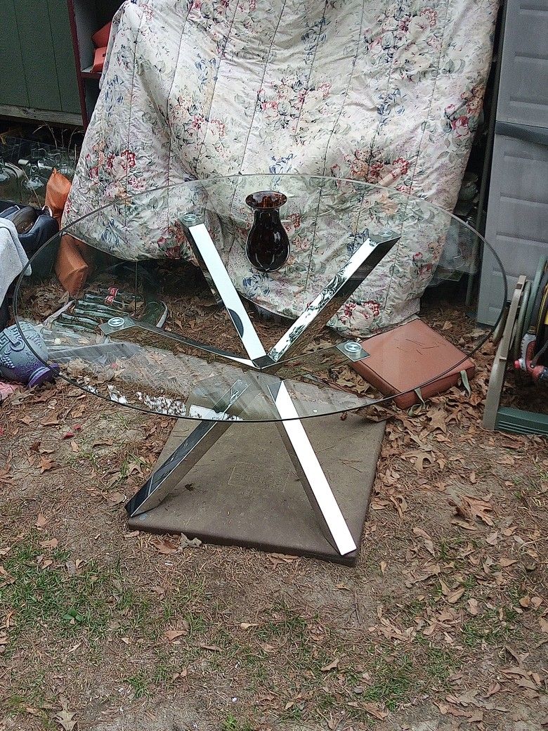 Table With Glass Top