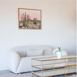 West elm Gold Glass Mirror Coffee Table