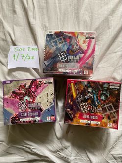 Gundam tcg booster boxes