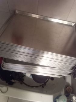 GRIDMANN Heavy Duty Aluminum Full Baking Sheets