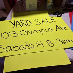 Huge Yard sale !!!