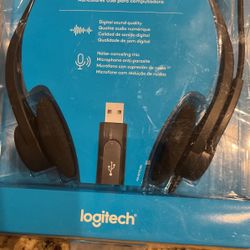 Logitech H370 USB computer Headset 