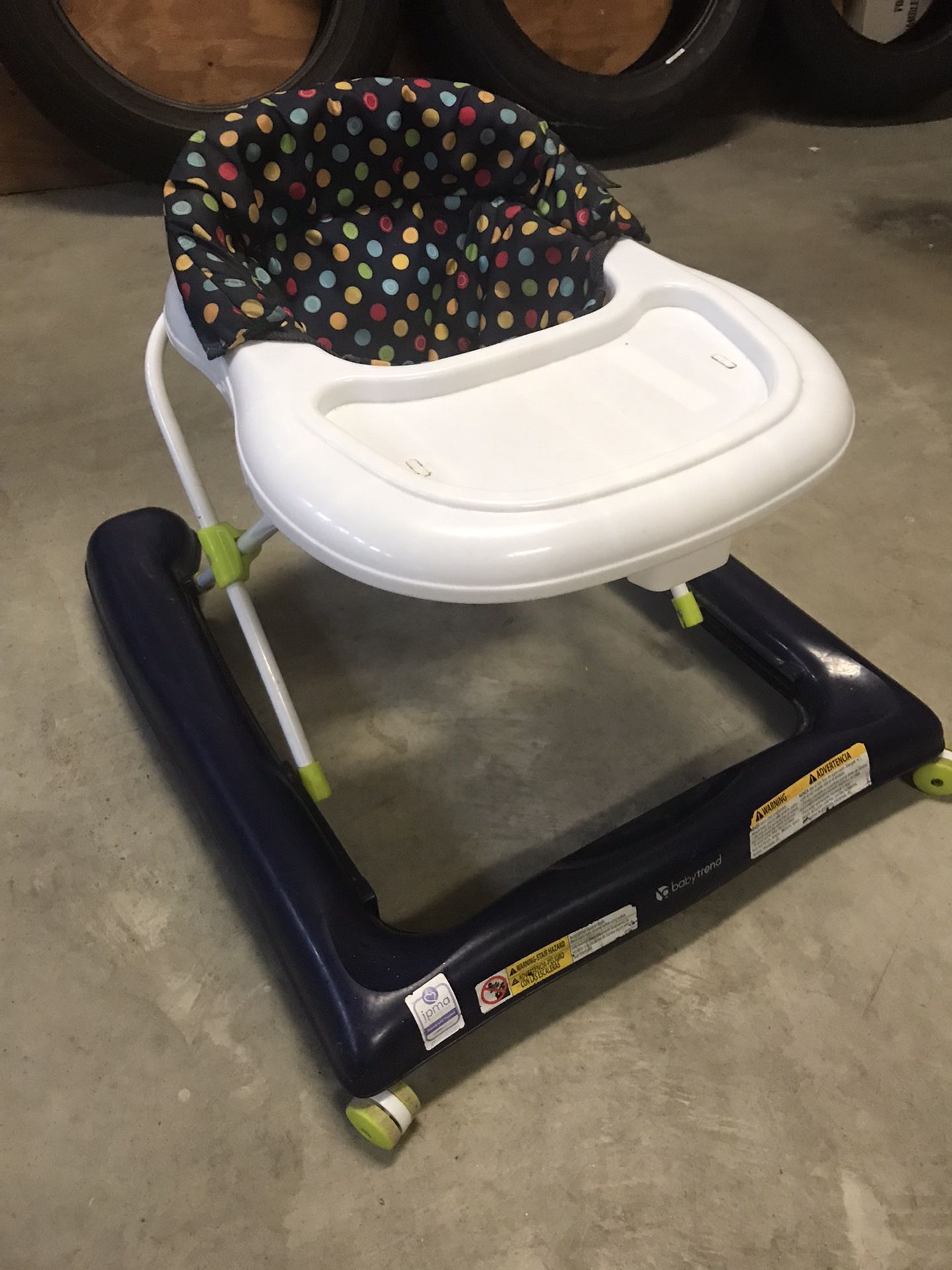 Very Nice Fold Up Baby Roll Round Walker Only $20 Firm