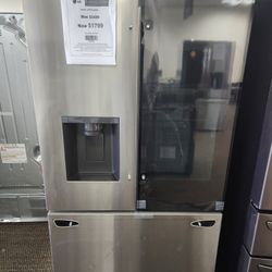 LG 26CF REFRIGERATOR 1799! 0 DOWN 0% FINANCING! 1 YR WARRANTY! 48 HR DELIVERY! 5% FIRST RESPONDERS!