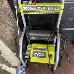 Ryobi 2000 Psi Electric Pressure Cleaner 
