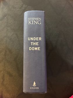 Under The Dome Stephen King 2009 First Edition Scribner Novel NO DJ