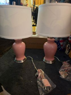2 brand new lamps