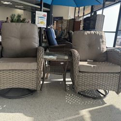 3-Piece Steel Outdoor