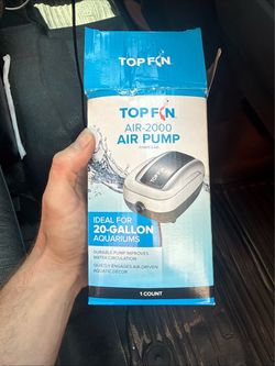 Top fin fish tank pump