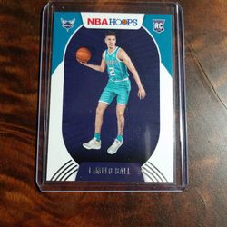 2020 NBA Hoops Lamelo Ball Rookie Card