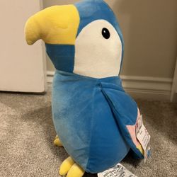 Daiso Parakeet Hug Pillow
