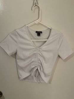 White Crop Top
