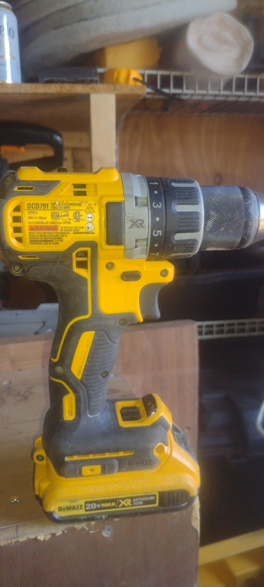 Taladra Dewalt Xr