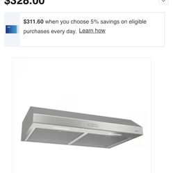 Kitchen Range Hood Vent
