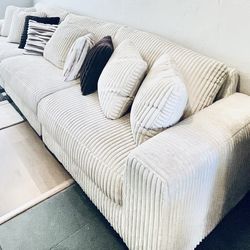 Ashley Lindyn Cloud Sectional & Swivel Recliner - NEW! (Too big for my house)