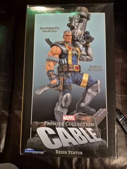 Cable Marvel Xmen Statue Diamond Select Premier Collection