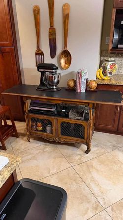 Rolling coffee bar/server